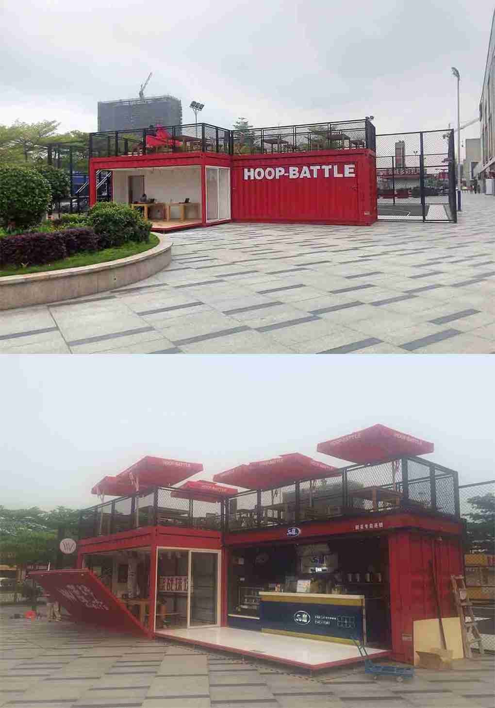 40 Feet Custom Container House Aluminum Alloy Window With Good Heat Resistant