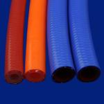 Polyester Braided Silicone Tubing High Temperature For Food Equipment Materials