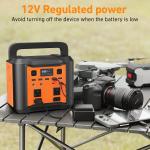 220V Portable Power Stations Camping 300W Portable Emergency Power Supply