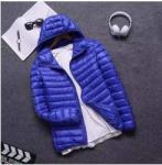 Blank Hooded Warm Down Jacket Casual Lightweight Winter Men Jackets
