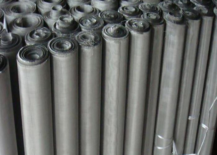 Plain Weave Stainless Steel Bolting Cloth Strong Anti Please Ability No Deformable