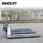 SINOLIFT NPS Handing Stainless Steel Hydraulic Pallet Truck Load Capacity 2500kg