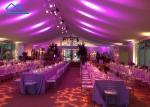 Fire Resistant White Wedding Marquee Tents Waterproof Heavy Duty