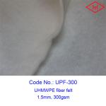 Abrasion Resistant Industrial Uhmwpe Fiber Felt Rolls 300gsm 1.5mm