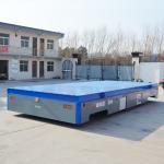 Self Propelled Electric Warehouse Transfer Cart 35T Hydraulic Steering