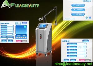 China 0.1mm Spot size RF CO2 fractional laser 10600nm skin treatment machine wholesale
