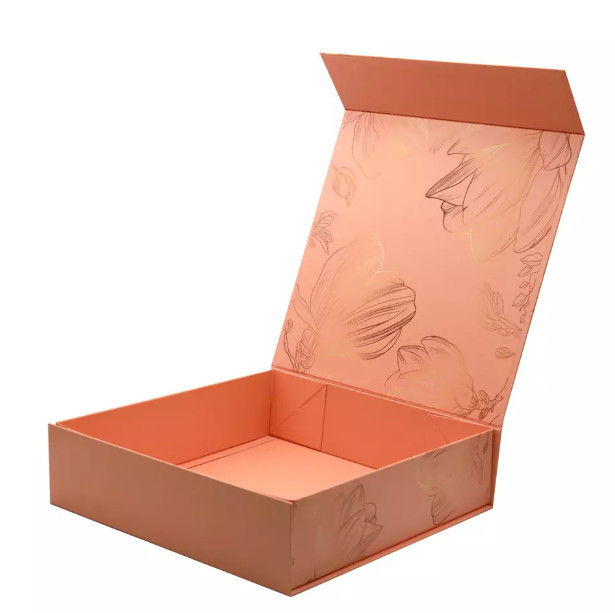 Magnet Folding Gift Paper Packaging Box For Skin Care Products Perfume