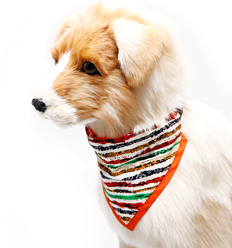 Colorful Blank Dog Bandanas Bib Kerchief Adjustable Cat Collar