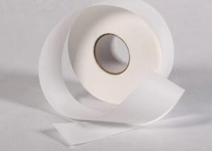 China Pure Natural Cotton Spunlace Nonwoven Fabric Roll High Tensile Strength wholesale