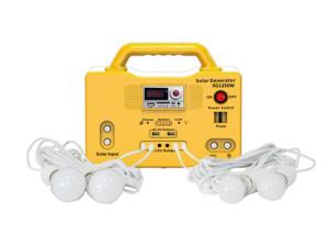 China 10W Home Portable Solar Lighting System With LED Bulb wholesale