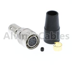 China Durable Circular Electrical Connectors 10 Pin Circular Connector HR10A-10P-10S Hirose 10 Pin Female wholesale