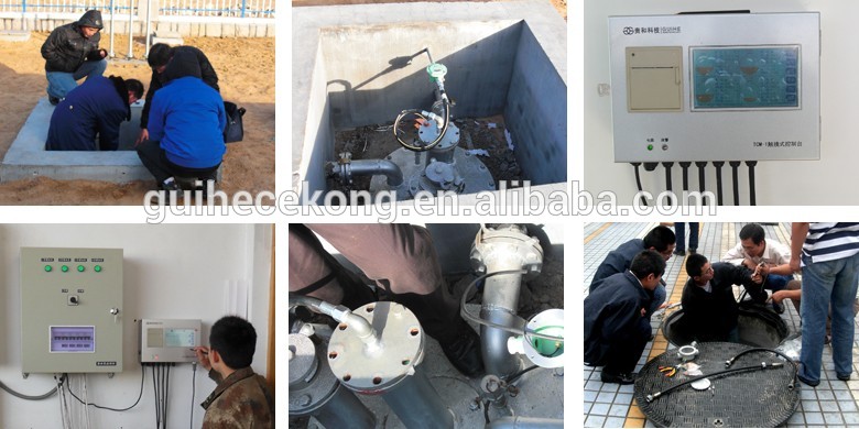 automatic fuel tank sensor / Diesel fuel tank level gauge sensor / Gas station fuel management system/