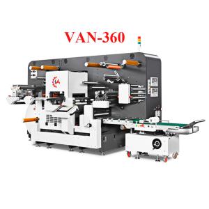 China 30KW Auto Flat Bed Die Cutting Machine With Slitting Machine wholesale