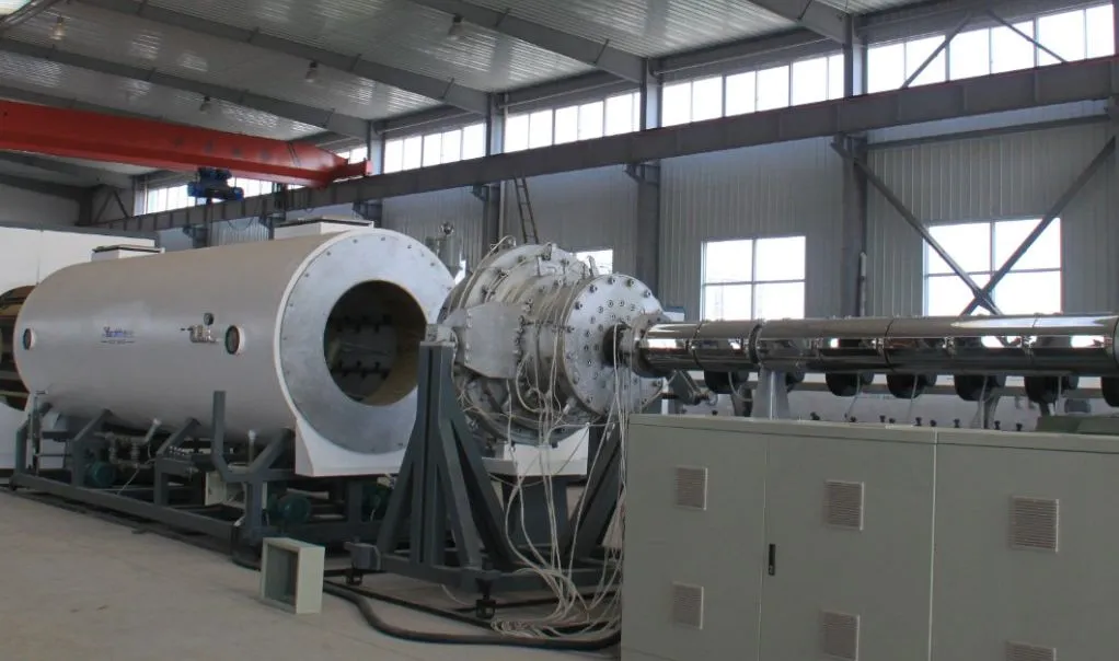 Insulation Pipe Production Line Water Supply Pipe Municipal Engineering Black Jacket Insulation Pipe Extruder 420-2000 mm