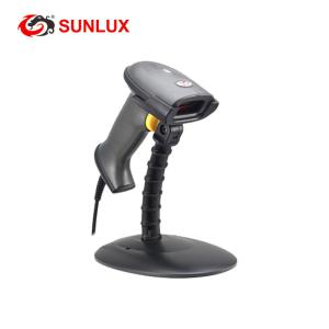China High Level Laser 1d Wired Barcode Scanner With Stand wholesale