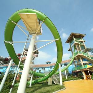 China Adult Large Outdoor Aqua Park Best Water Slides wholesale