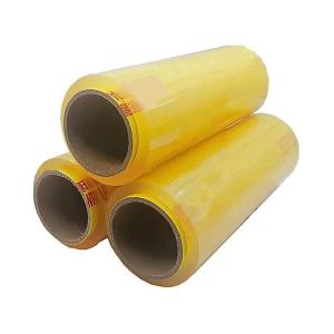China Household Food Cling Wrap Plastic Film PVC / PVDC / PE / LDPE Cling Film With Slide Cutter wholesale