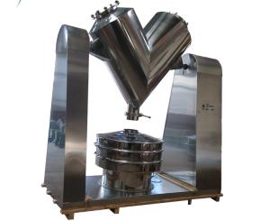 China Chemical Coffee Herbal Medicine V Shape Powder Mixer Smooth Polishing surface wholesale