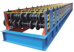 China Blue Cr12 Color Steel Roll Forming Machine For Protection Board wholesale