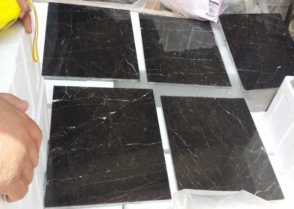 China Dark Emperador Marble St Laurent stone brown black grey marble flooring
