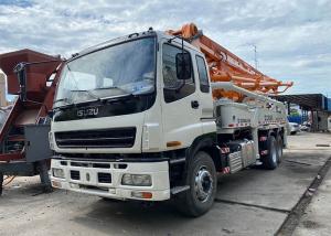 China SAE Approval 37m Truck Mounted Concrete Pump ISUZU CYZ51Q Good Condiiton wholesale