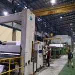 80g 350g 3200mm Three Wire Paper Making Machine 2 Floor Kraft Paper Packaging