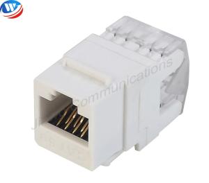China CAT5E Toolless Keystone Jack Gold Plating wholesale