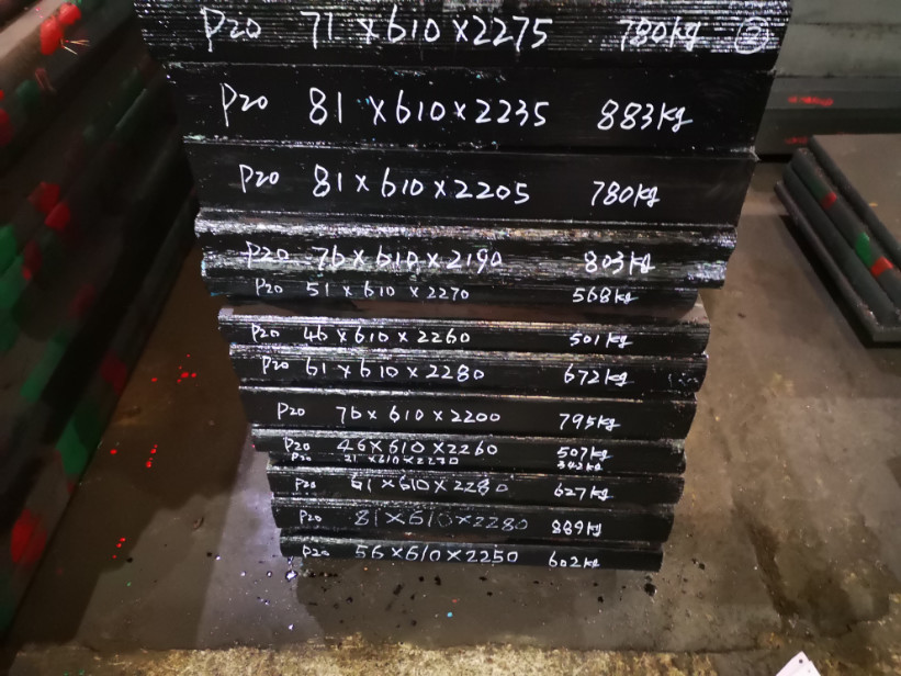Prehardened Hot Rolled Alloy Steel Flat Bar of 1.2311 P20 PDS-3 3Cr2Mo