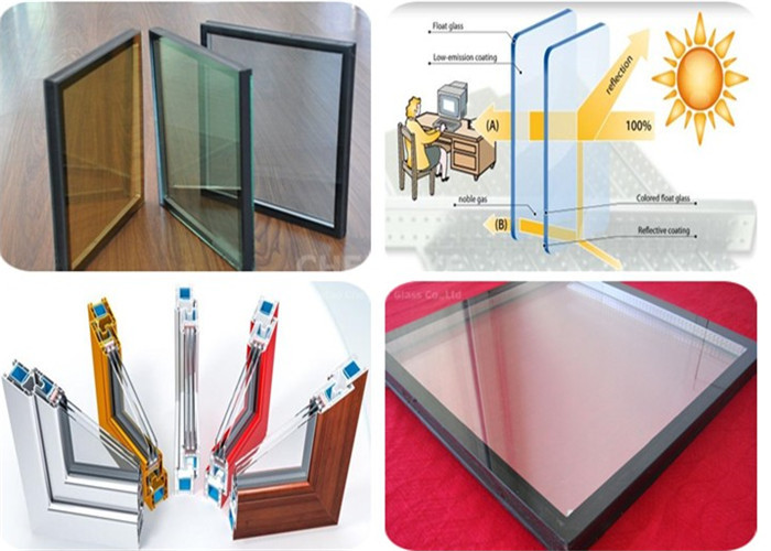 Flat Shaped Double Glazed Insulated Glass Hollow Structure For Restaurant