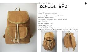 China ECO-Friendly washable kraft paper school bag wholesale