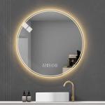 Anti fog Aluminum LED Smart Mirror 80 CRI explosion proof treatment