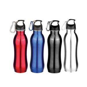 China 750ml Single wall SS sports bottle with carabiner bike bottle classical style wholesale