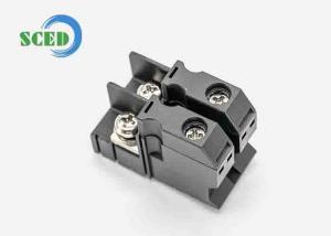 China Electrical Feed Through Terminal Block Connector 600 Voltage 60A PA66 12.70mm wholesale