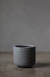6inch Round Grey Plant Pots