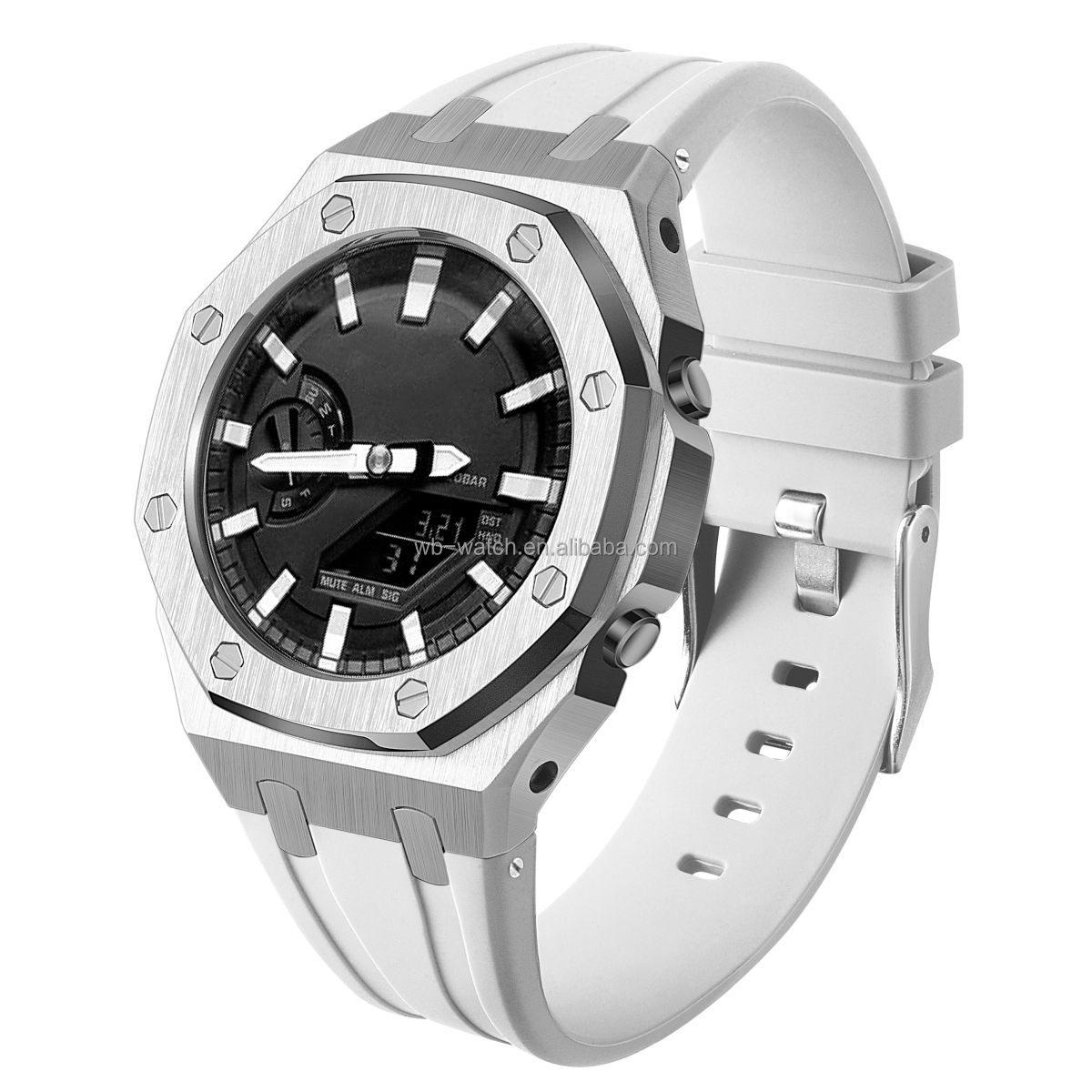 Casio Watch Modified Case Zinc Alloy Watch Band And Case Mod Kit For Replacement Parts