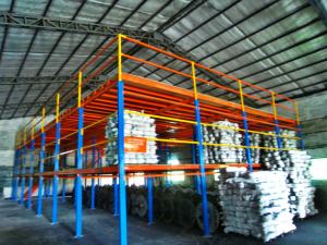 China Heavy Duty Two Levels Industrial Mezzanine Systems For Logistics Center , 1000kg wholesale