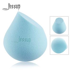 China Elastic Aquatic Blue Makeup Puff Sponge Extremely Soft 4.5x4.5x5.4cm wholesale