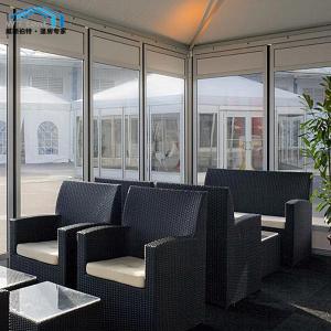 China Customized Tent Replacement Parts Glass Wall , Reliable Party Tent Parts wholesale