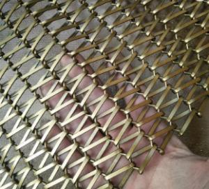 China V Shape Stainless Steel Food Industry Conveyor Systems Belt Mesh Wire wholesale