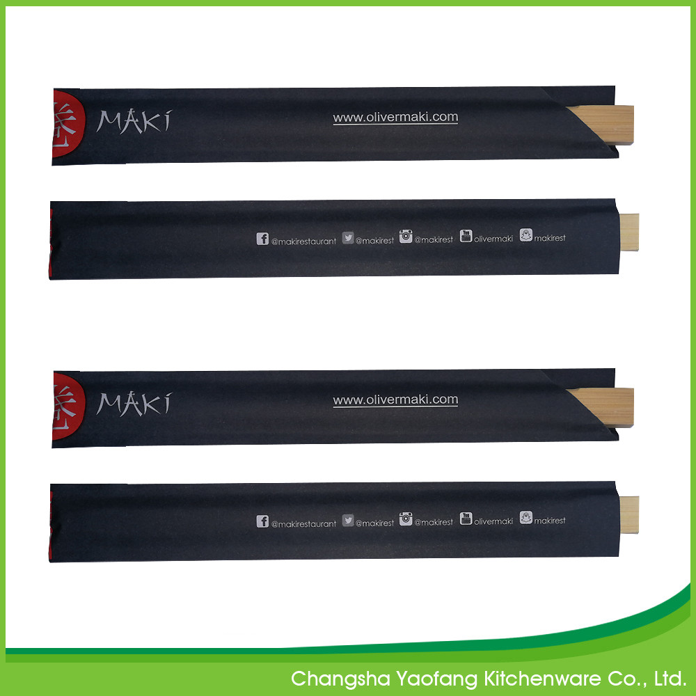 Custom 100% Natural Eco-Friend 21 cm Twin Bamboo Chopsticks