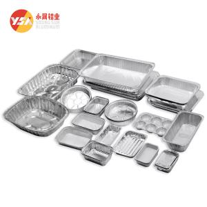 China Aluminum Foil Lunch Box Length 30-600mm Width 30-600mm Convenient And Hygienic Choice wholesale
