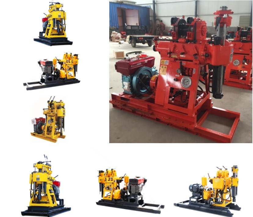 100 M Depth Xy-1 Trailer Mounted Drilling Rig For Mining Investigation And Exploration