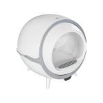 Plastic 6W Electric Cat Litter Box Self Cleaning Sustainable ODM