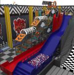 Custom Trampoline Children Jumping Bed Park Children Playground