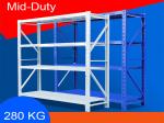 Eco Friendly Warehouse Storage Shelves Industrial Metal Shelving 2000*600*2000mm