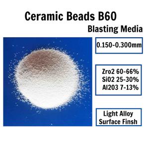 China B60 Zirconia Ceramic Bead Blasting For Mold Cleaning wholesale