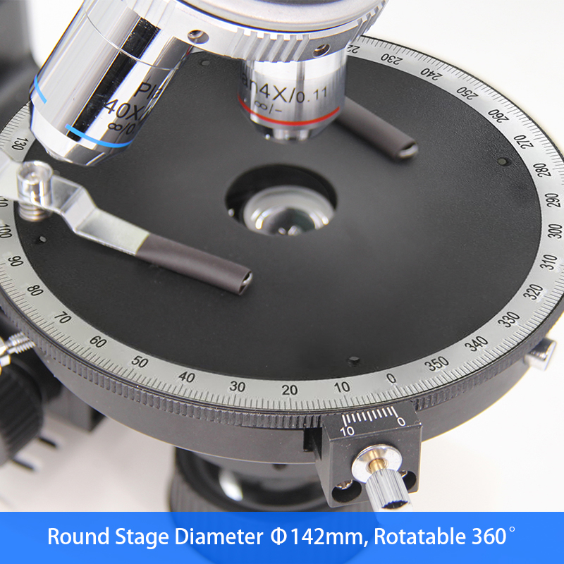 Trinocular Polarizing Light Microscope