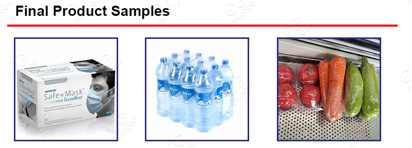 shrink wrap machine samples