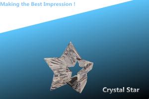 China crystal gift/christmas gift/glass crafts/crystal star wholesale