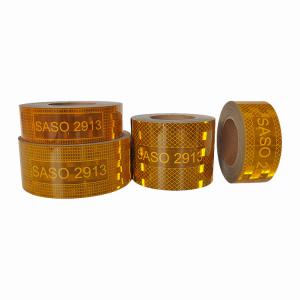 China Conspicuity SASO 2913 Reflective Tape Vinyl Hi Vis For Cars wholesale